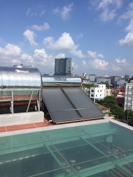 Giải pháp nóng tổng kết hợp dàn năng lượng mặt trời DT.Solar 0989416016